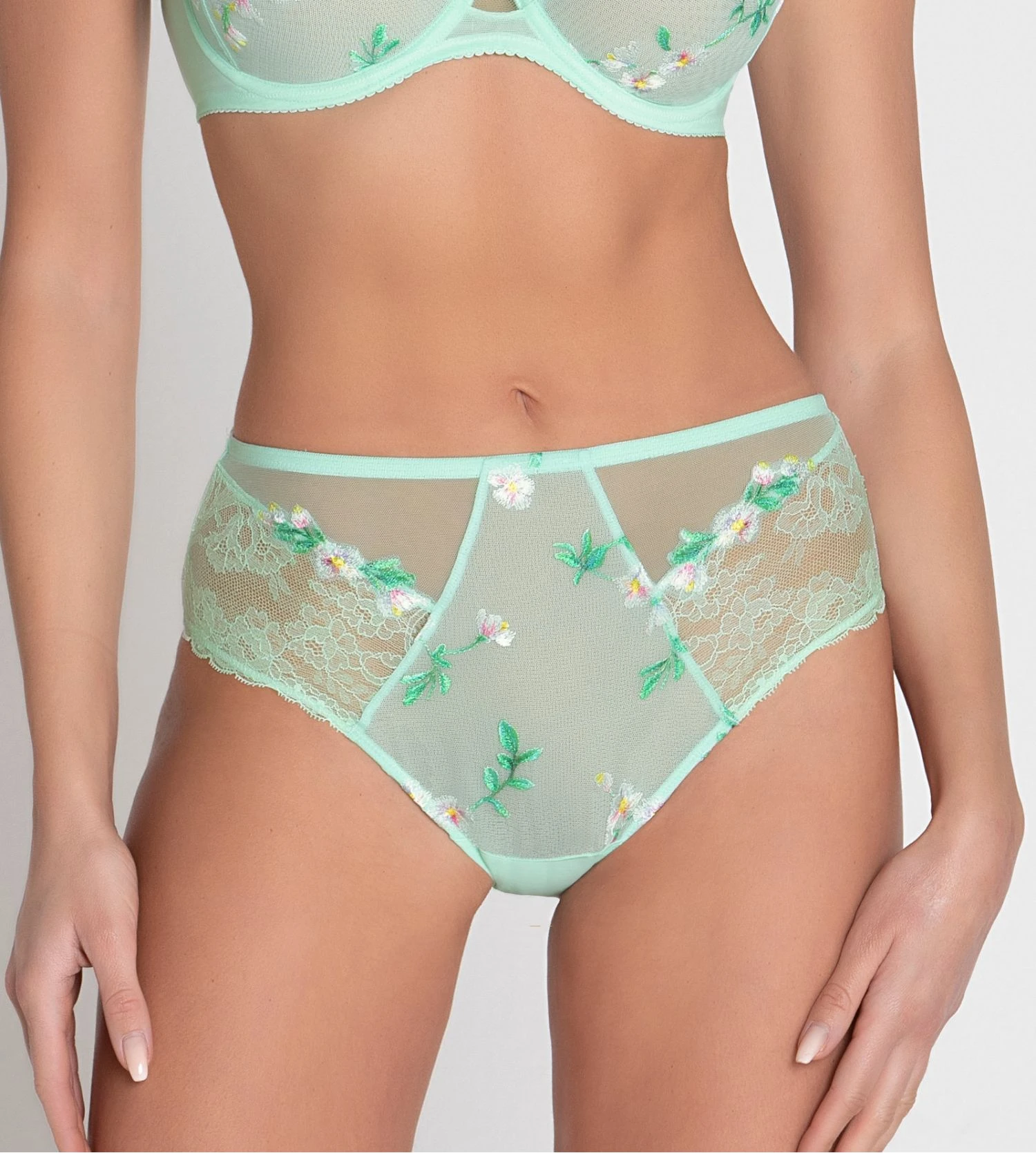 Slip Haut Gainant AMOUR NYMPHEA Jade Aqua 2 Slip Haut Gainant AMOUR NYMPHEA Jade Aqua – Image 2