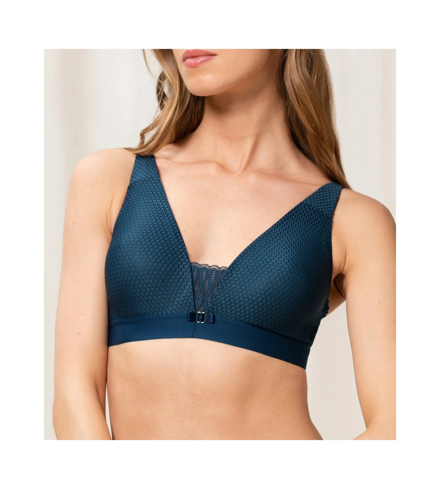 Triumph Aura Spotlight - Soutien-gorge Sans Armatures Smokey Blue 2 Triumph Aura Spotlight - Soutien-gorge Sans Armatures Smokey Blue – Image 2
