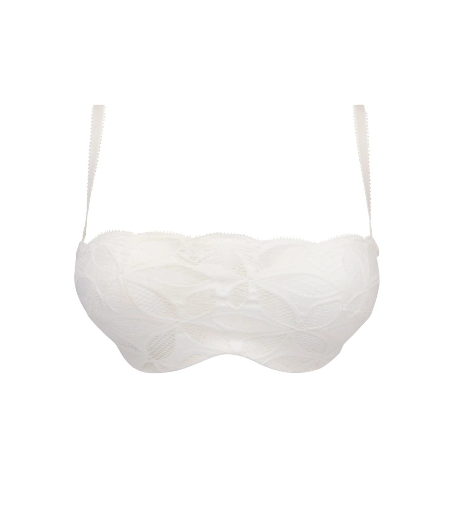 Soutien-gorge Bandeau Coque Stricto Sensuelle NACRE 1 Soutien-gorge Bandeau Coque Stricto Sensuelle NACRE