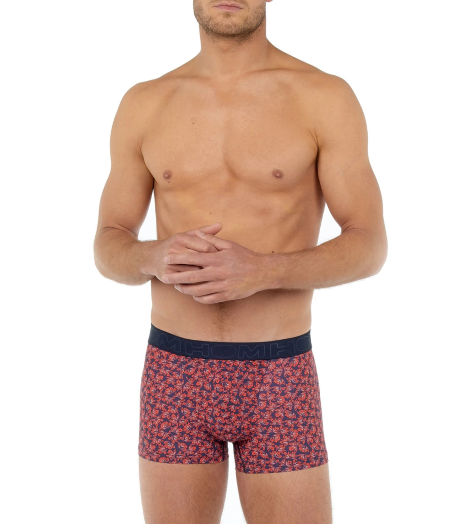 Hom Boxer Avec Ouverture Loe Navy Print 3 Hom Boxer Avec Ouverture Loe Navy Print – Image 3