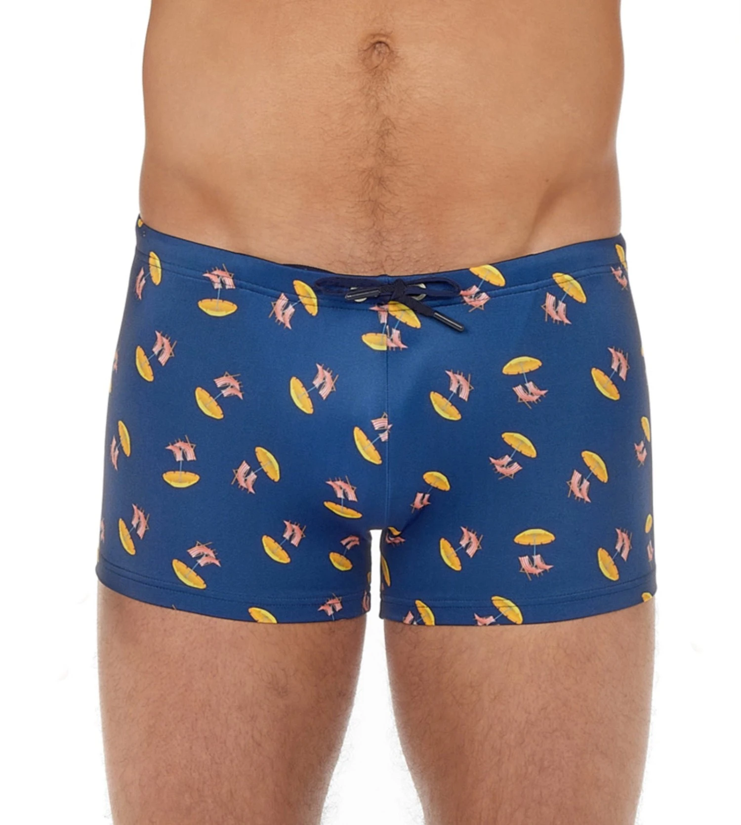 Hom Boxer Bain Marcello Navy Print 2 Hom Boxer Bain Marcello Navy Print – Image 2