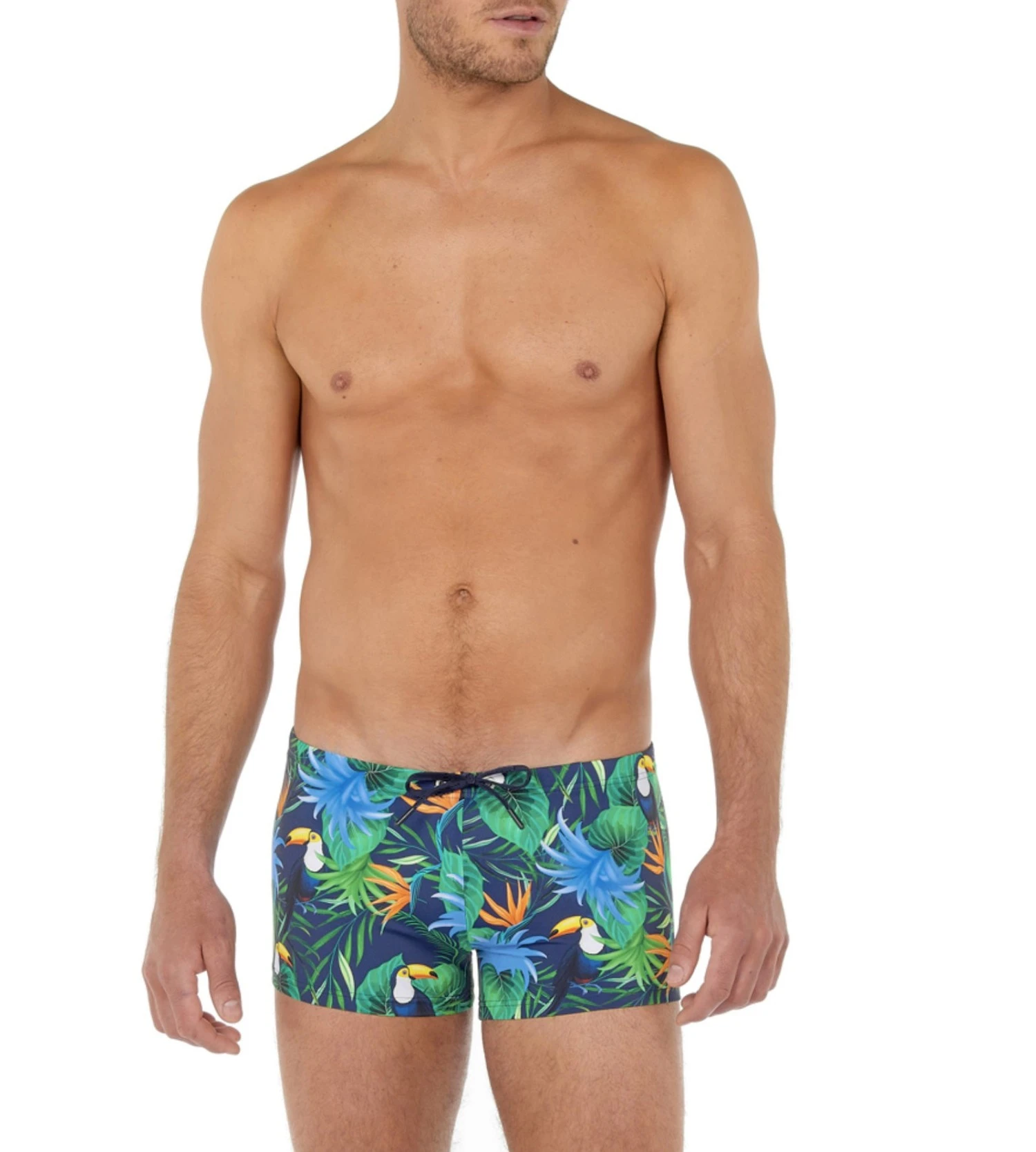 Boxer Bain Toucan Pour Homme Navy Print 2 Boxer Bain Toucan Pour Homme Navy Print – Image 2