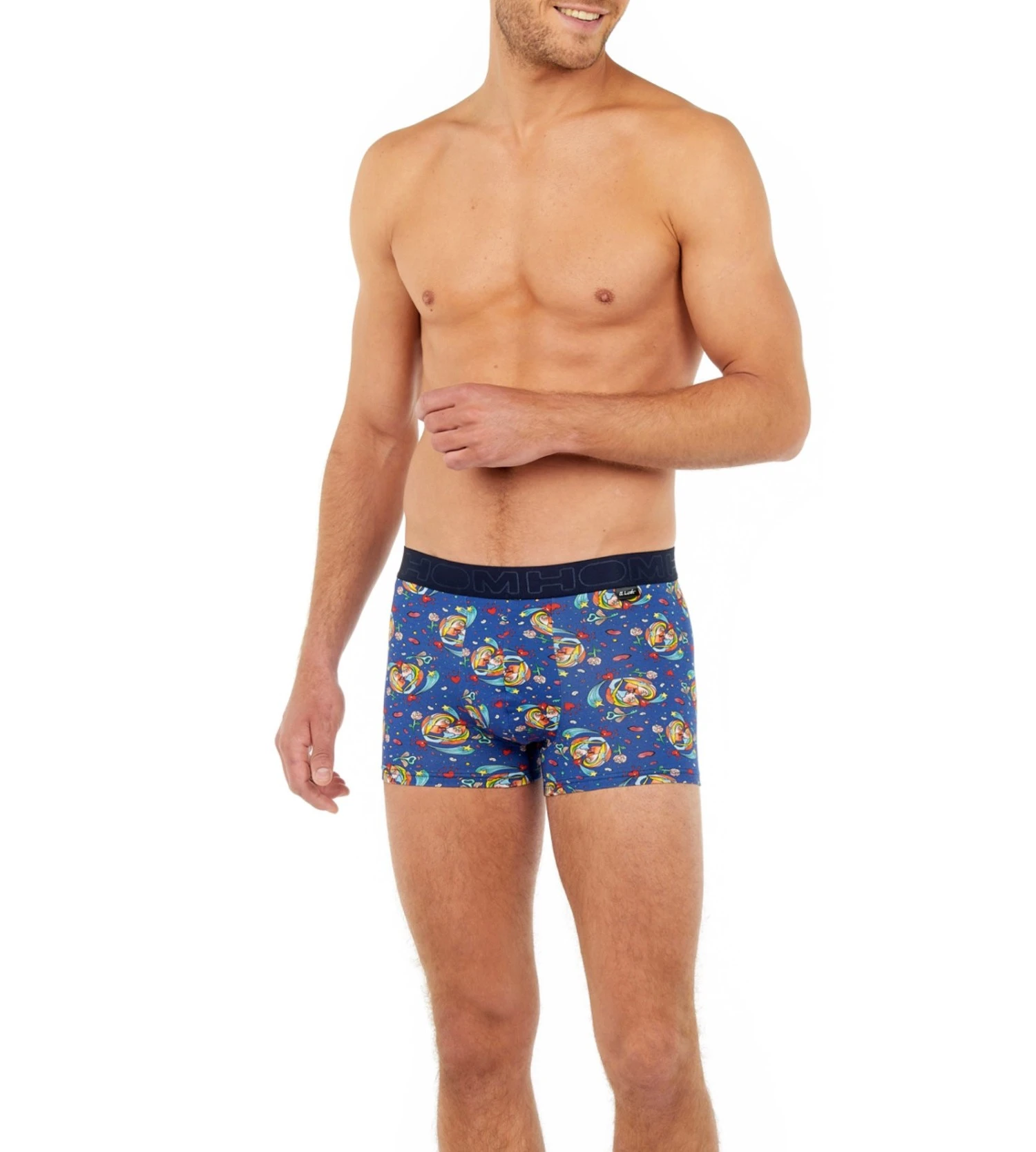 Hom Boxer Big Bisous Blue Print 3 Hom Boxer Big Bisous Blue Print – Image 3