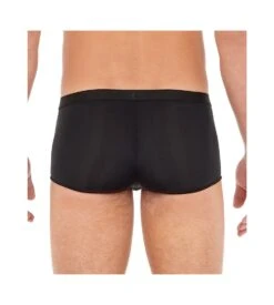 Hom Boxer Court Push Plumes Up Black 7 Hom Boxer Court Push Plumes Up Black -Sousvêtement Magasin boxer court push plumes up 0004 black 2