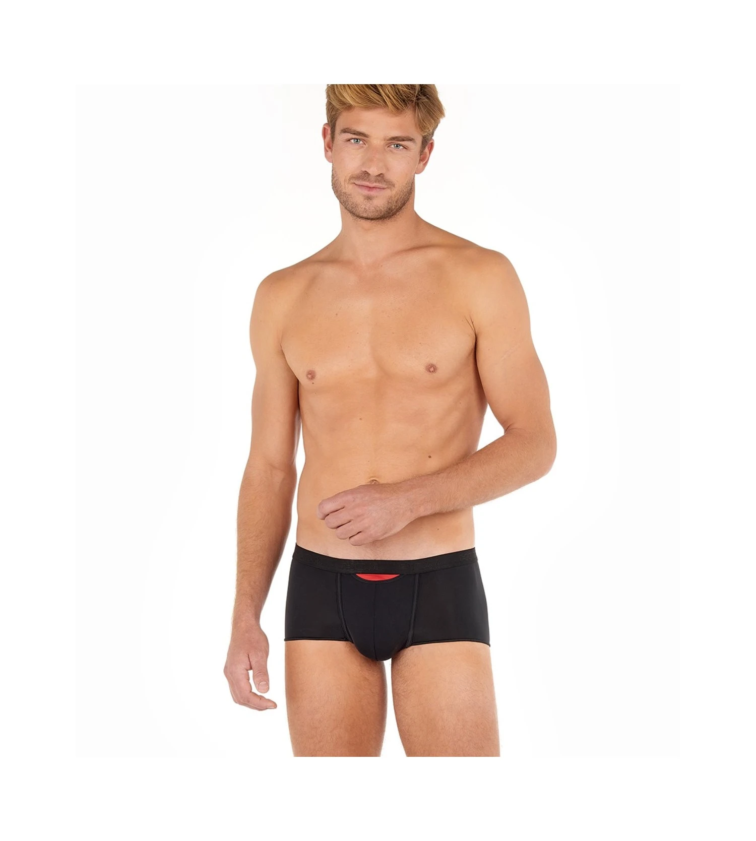Hom Boxer Court Push Plumes Up Black 5 Hom Boxer Court Push Plumes Up Black – Image 5
