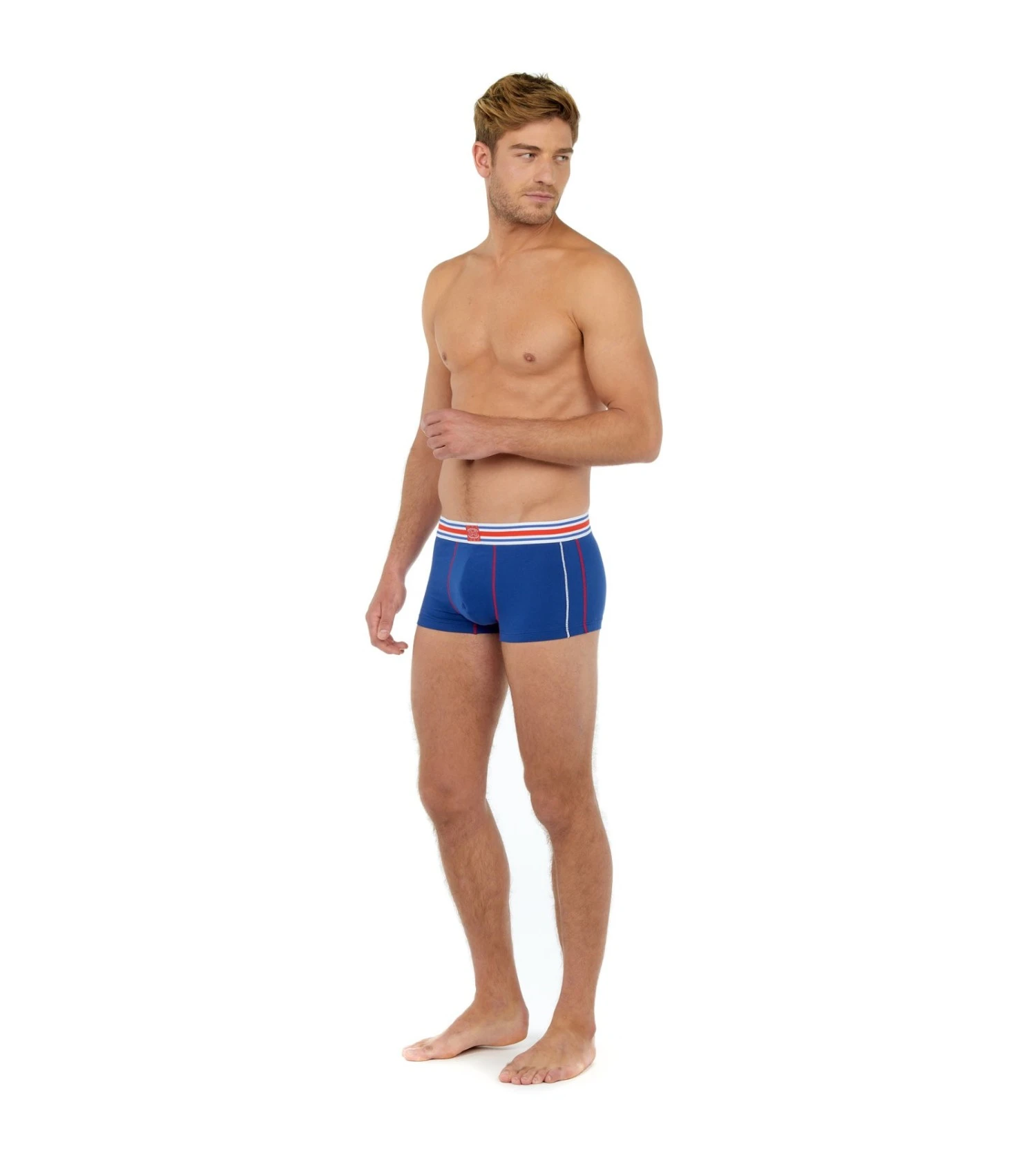 Hom Boxer Court Tie Break Bleu 2 Hom Boxer Court Tie Break Bleu – Image 2