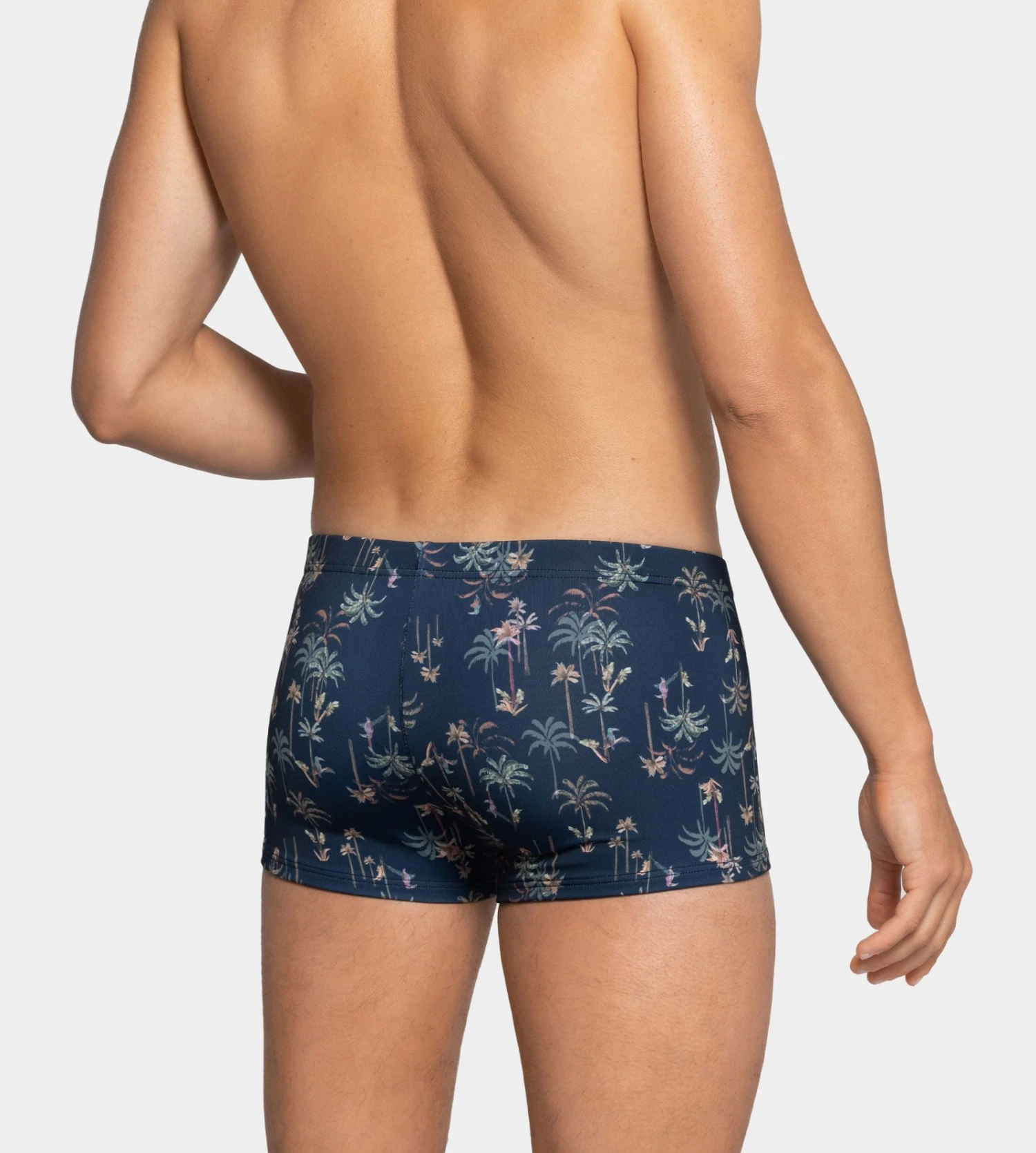 Boxer De Bain Cancun NBK52 Marine / Kaki 2 Boxer De Bain Cancun NBK52 Marine / Kaki – Image 2