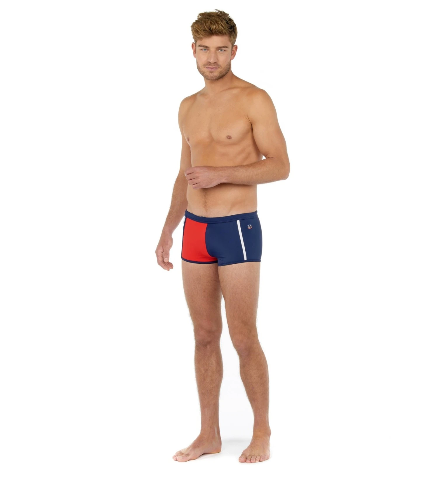 Hom Boxer De Bain Court Waterpolo MARINE OORA 2 Hom Boxer De Bain Court Waterpolo MARINE OORA – Image 2