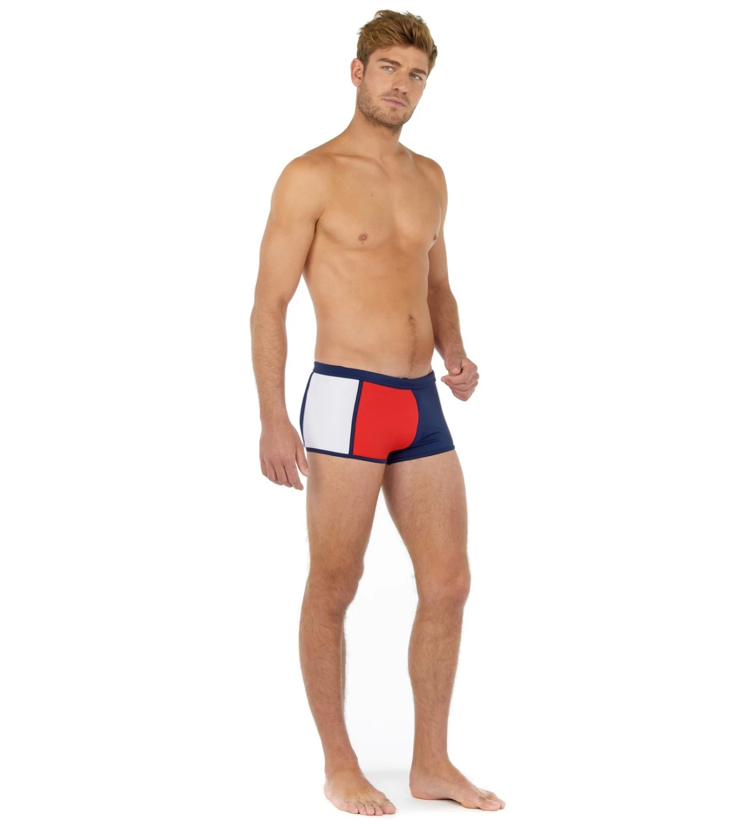 Hom Boxer De Bain Court Waterpolo MARINE OORA 3 Hom Boxer De Bain Court Waterpolo MARINE OORA – Image 3