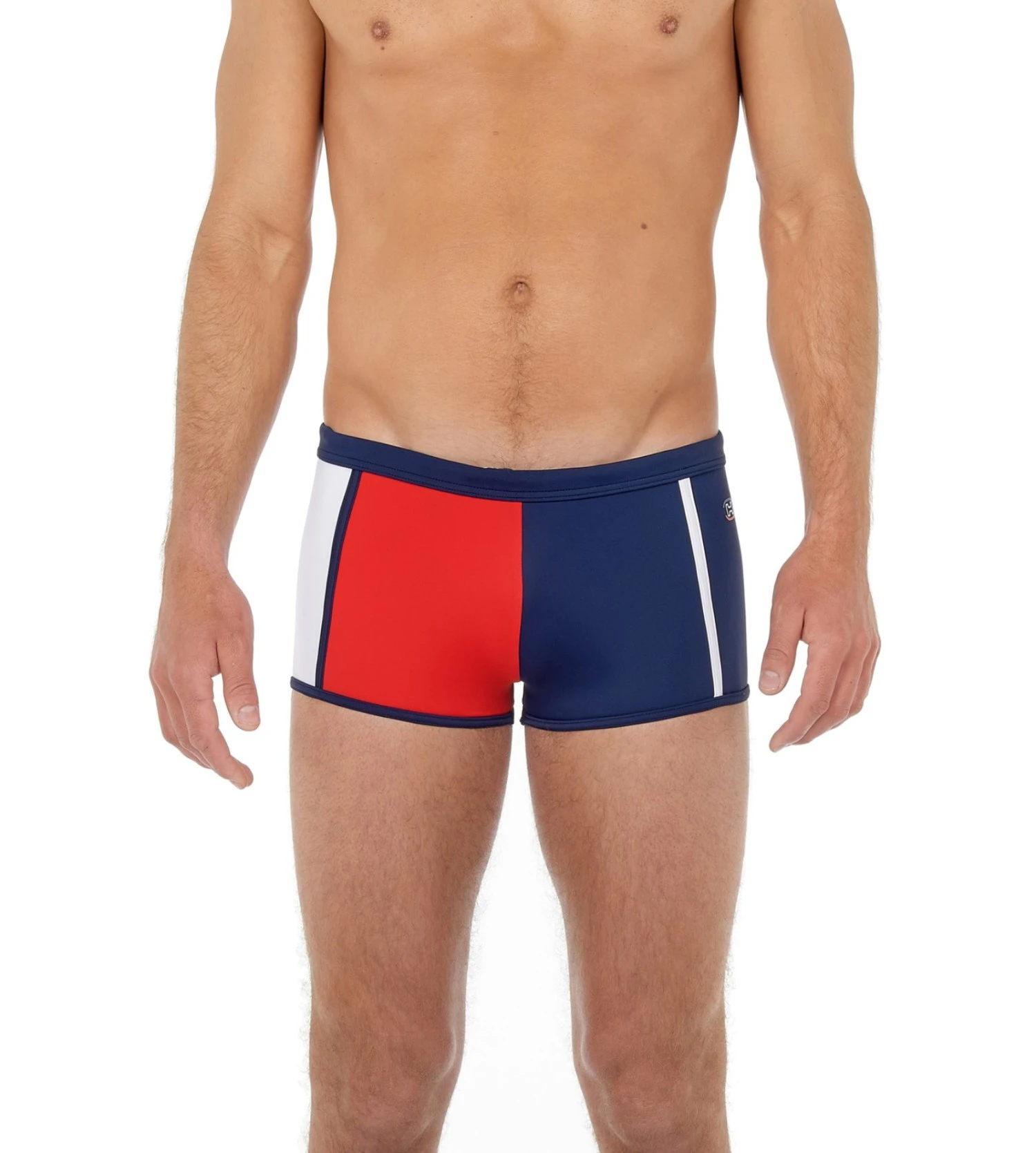 Hom Boxer De Bain Court Waterpolo MARINE OORA 1 Hom Boxer De Bain Court Waterpolo MARINE OORA