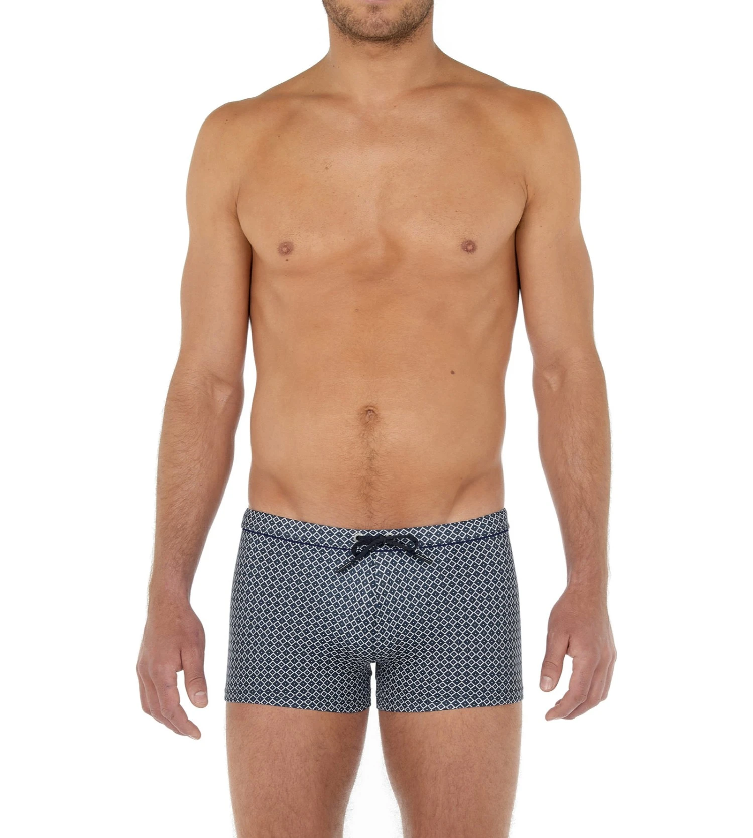 Hom Boxer De Bain Jefrey Navy Print 2 Hom Boxer De Bain Jefrey Navy Print – Image 2