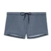 Hom Boxer De Bain Jefrey Navy Print