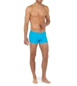 Hom Boxer De Bain Sea Life 00PF Turquoise 7 Hom Boxer De Bain Sea Life 00PF Turquoise -Sousvêtement Magasin boxer de bain sea life 00pf turquoise 3