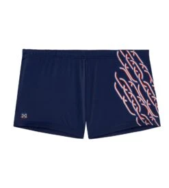 Hom Boxer De Bain Winner Bleu Marine