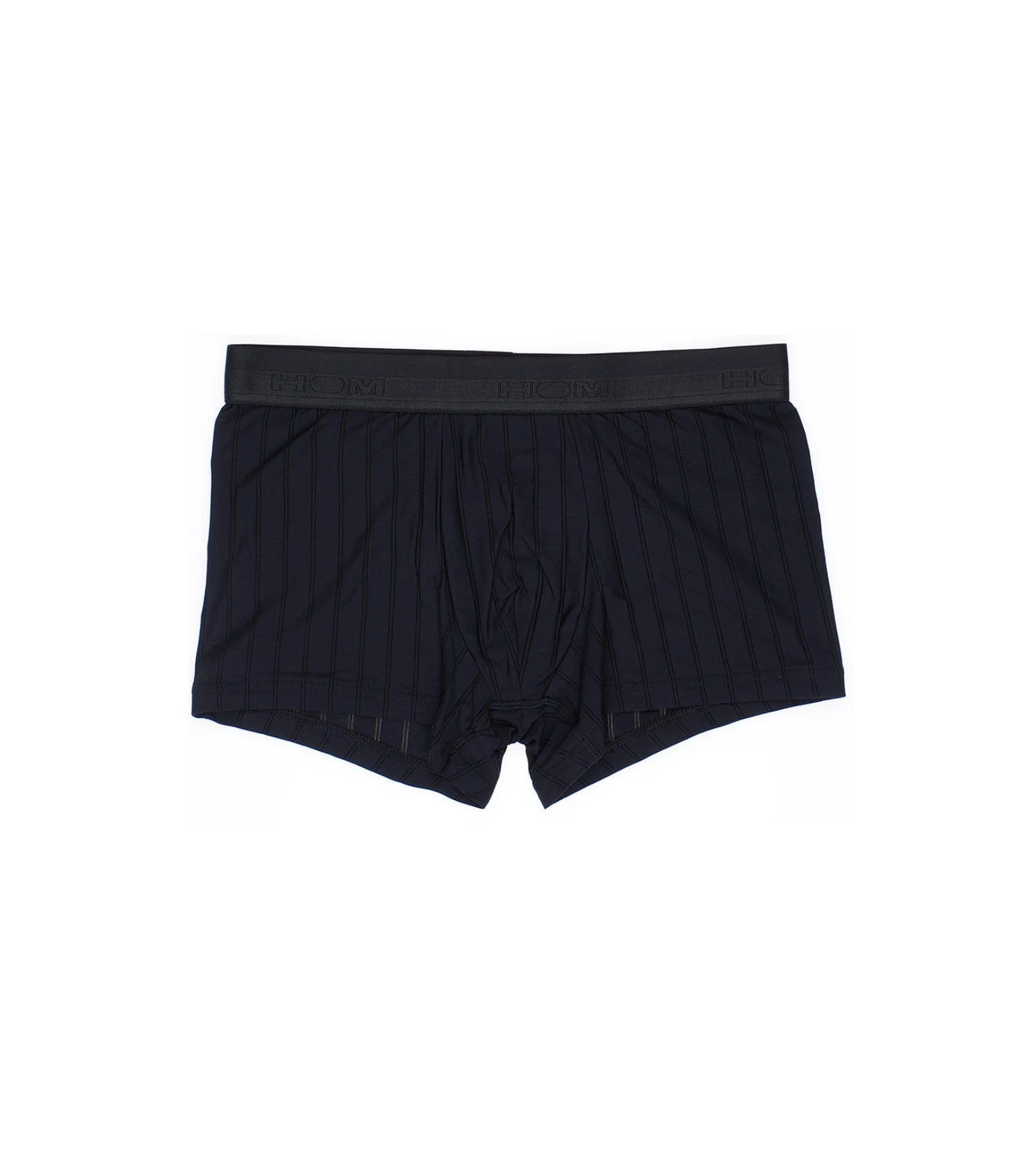 Hom Boxer Doux à Rayures Fines Chic NOIR 3 Hom Boxer Doux à Rayures Fines Chic NOIR – Image 3
