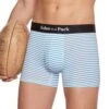 Eden Park Boxer En Coton Rayé Lustre/ Blc