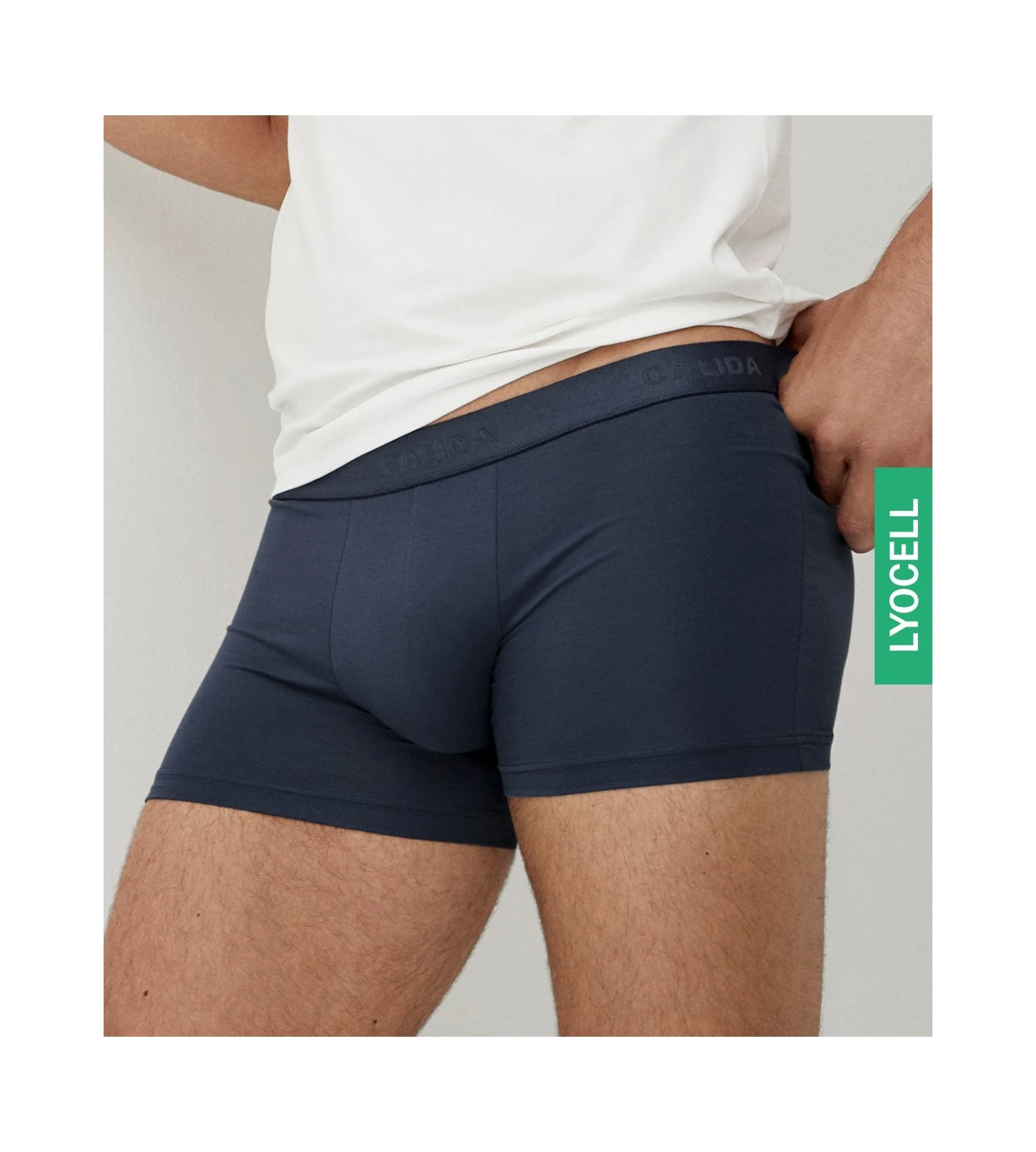 Calida Boxer En Lyocell 100% Nature Saphir Blue 6 Calida Boxer En Lyocell 100% Nature Saphir Blue – Image 6