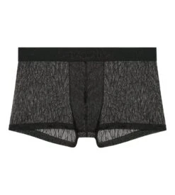 Hom Boxer En Tulle Graphique Rudy Black