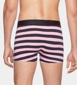 Eden Park Boxer Homme à Larges Rayures Marine Et Rose -Sousvêtement Magasin boxer homme a larges rayures 398 marine rose 3