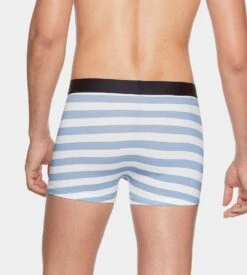 Eden Park Boxer Homme à Larges Rayures Lustre/ Blc 5 Eden Park Boxer Homme à Larges Rayures Lustre/ Blc -Sousvêtement Magasin boxer homme a larges rayures bl027 lustre blc 1
