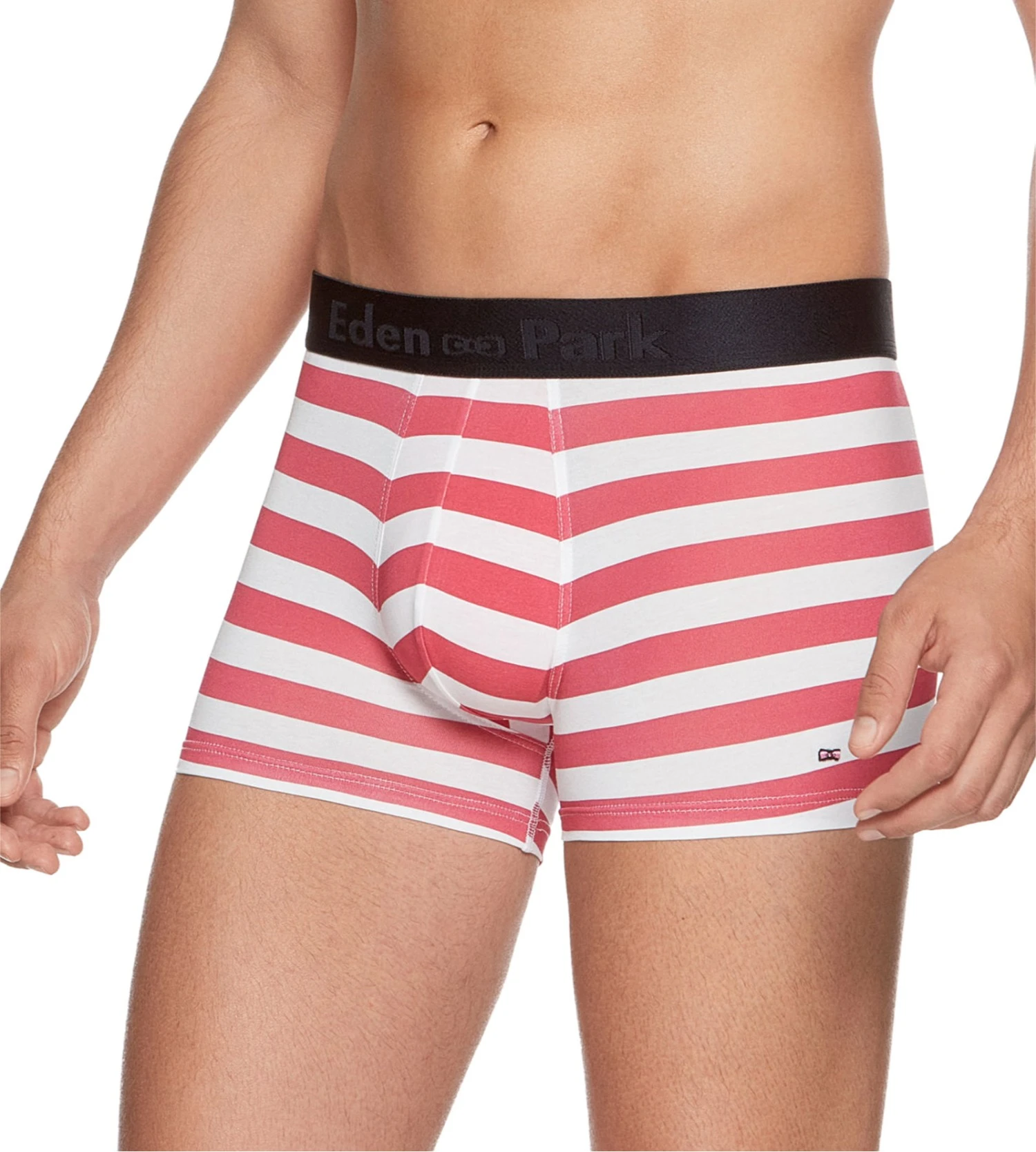 Eden Park Boxer Homme à Larges Rayures Sassy/White 1 Eden Park Boxer Homme à Larges Rayures Sassy/White