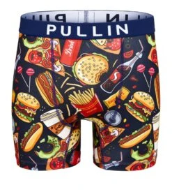 PULLIN Boxer Homme Fashion 2 Food Porn -Sousvêtement Magasin boxer homme fashion 2 foodporn imprime 2