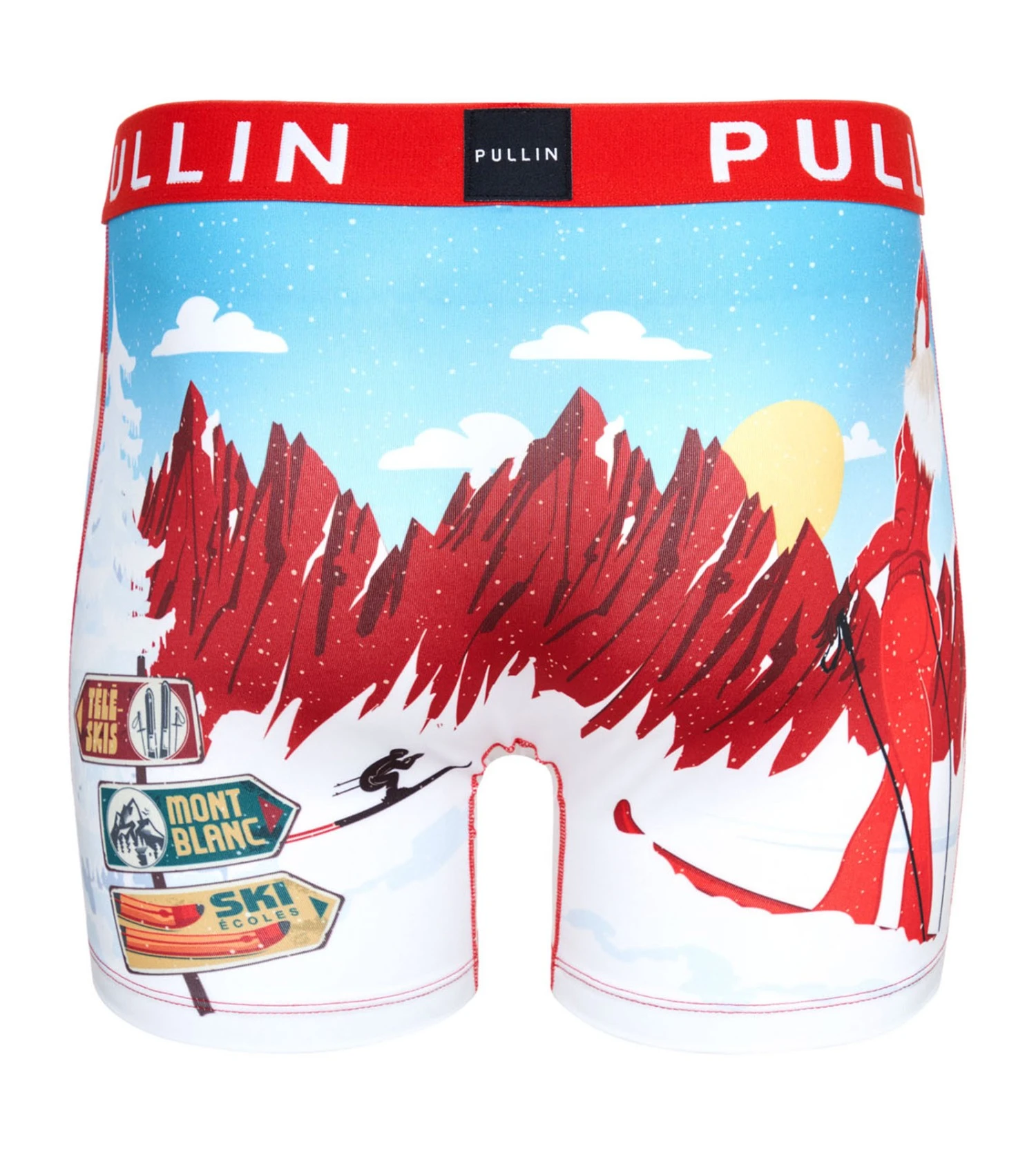 PULLIN Boxer Homme Fashion2 Sunset Ski IMPRIME 2 PULLIN Boxer Homme Fashion2 Sunset Ski IMPRIME – Image 2