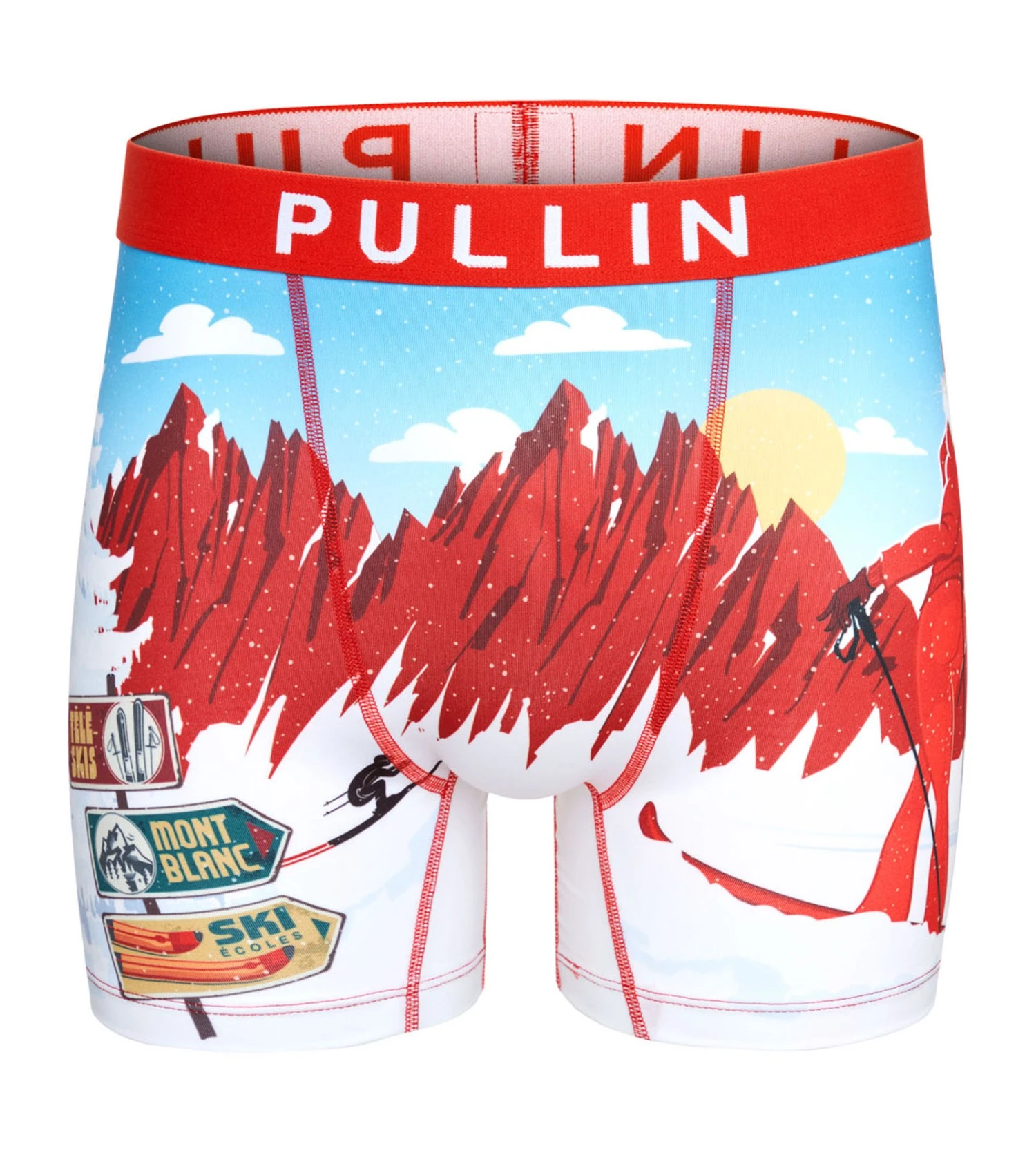 PULLIN Boxer Homme Fashion2 Sunset Ski IMPRIME 1 PULLIN Boxer Homme Fashion2 Sunset Ski IMPRIME