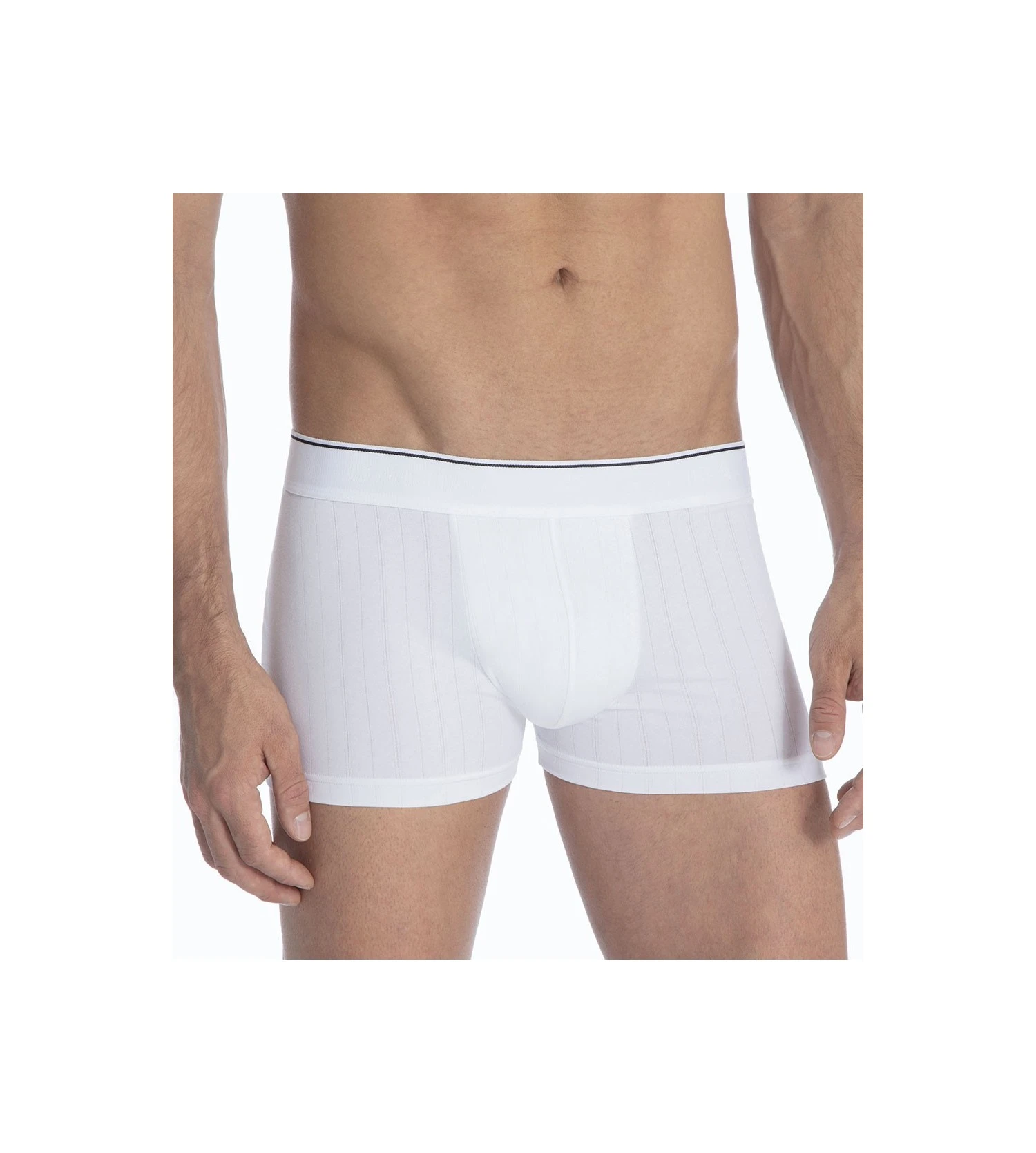 Calida Boxer Homme Respirant Pure & Style BLANC 1 Calida Boxer Homme Respirant Pure & Style BLANC