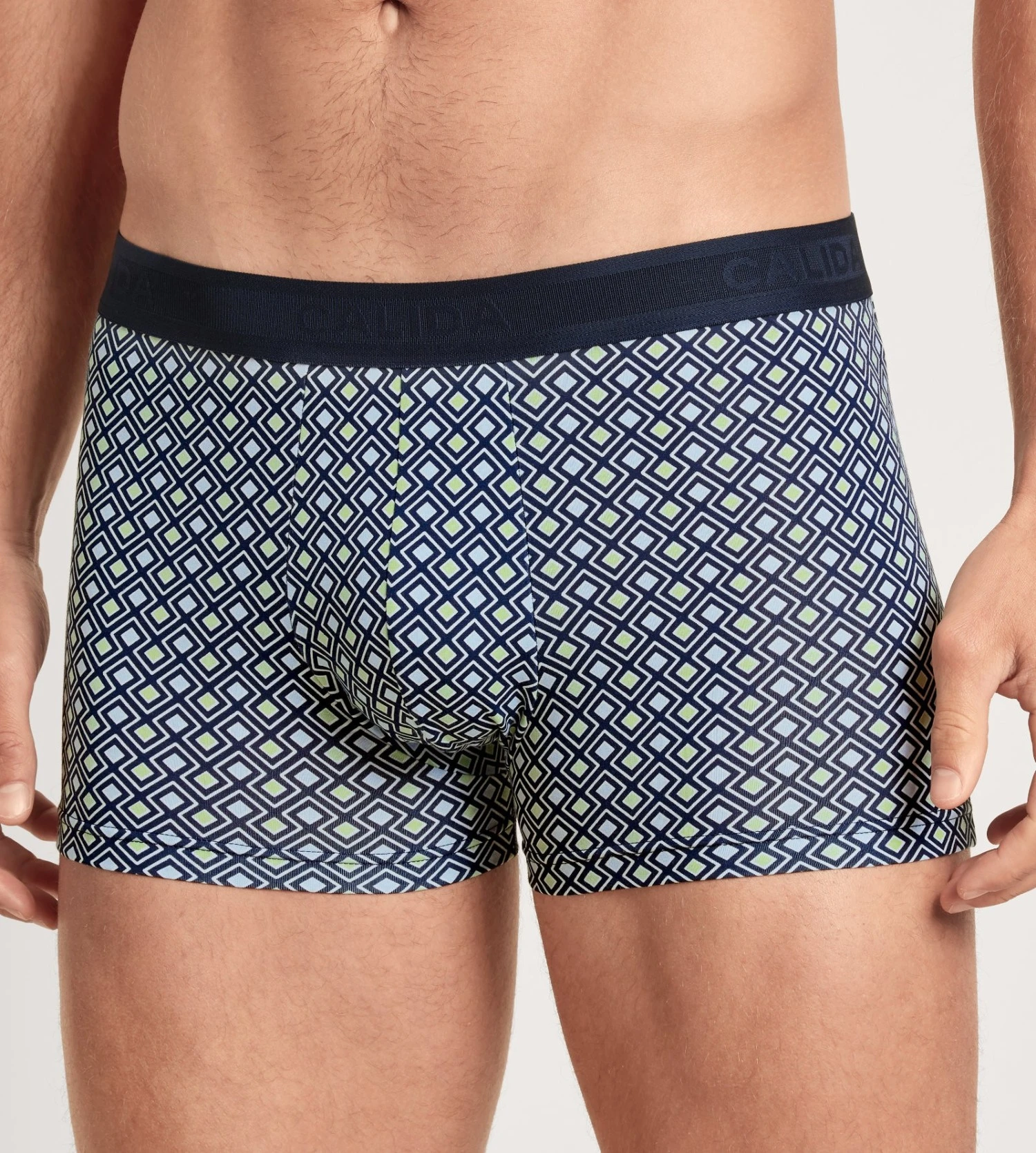 Calida Boxer Imprimé Grafic Cotton Dark Sapphire 2 Calida Boxer Imprimé Grafic Cotton Dark Sapphire – Image 2