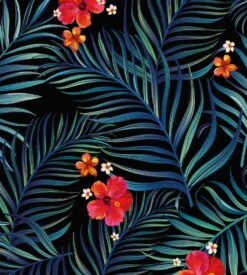 PULLIN Boxer Master Dark Palm -Sousvêtement Magasin boxer master dark palm imprime 2