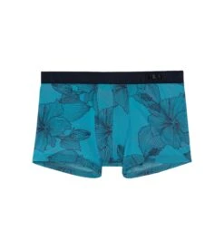 Hom Boxer Microfibre Fano Plume Blue Print