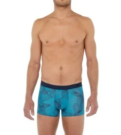 Hom Boxer Microfibre Fano Plume Blue Print -Sousvêtement Magasin boxer microfibre fano plume blue print 5
