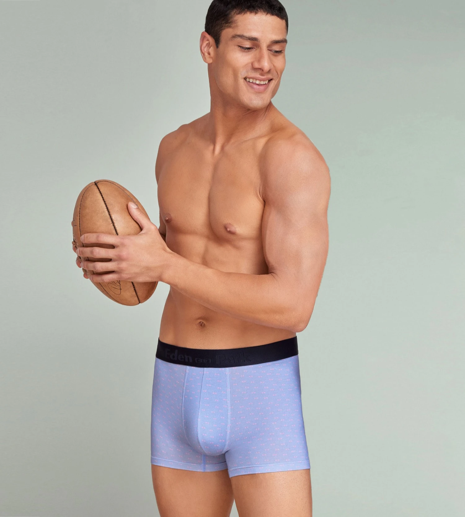 Eden Park Boxer Motif Noeuds Papillon Lustre/ Blc 2 Eden Park Boxer Motif Noeuds Papillon Lustre/ Blc – Image 2