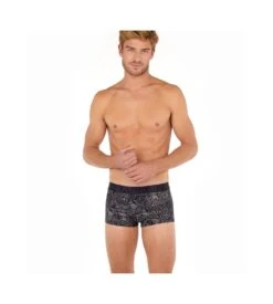 Hom Boxer Nairobi Black Print 8 Hom Boxer Nairobi Black Print -Sousvêtement Magasin boxer nairobi p004 black print 3