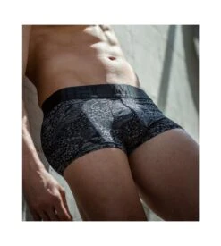 Hom Boxer Nairobi Black Print 9 Hom Boxer Nairobi Black Print -Sousvêtement Magasin boxer nairobi p004 black print 4