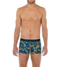 Hom Boxer Reva Black Print -Sousvêtement Magasin boxer reva black print 5
