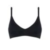 Chantelle Bralette à Coques Sans Armatures Soft Stretch Stripes Noir