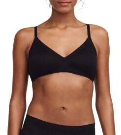 Chantelle Bralette à Coques Sans Armatures Soft Stretch Stripes Noir -Sousvêtement Magasin bralette a coques sans armatures soft stretch stripes noir 4
