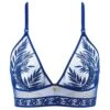 Aubade Bralette Sans Armatures Parenthèse Tropicale Electric Blue