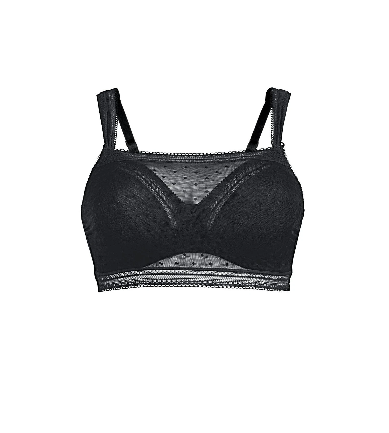 Rosa Faia Brassière Amovible Emily Noir 1 Rosa Faia Brassière Amovible Emily Noir