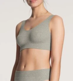 Calida Brassière Bustier Elastic GRIS 9 Calida Brassière Bustier Elastic GRIS -Sousvêtement Magasin brassiere bustier elastic 96 gris 4