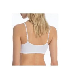 Calida Brassière Bustier Sensitive BLANC 5 Calida Brassière Bustier Sensitive BLANC -Sousvêtement Magasin brassiere bustier sensitive blanc 1