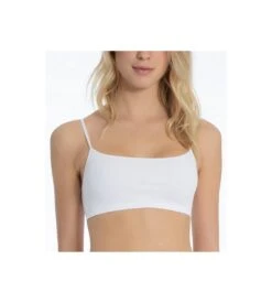 Calida Brassière Bustier Sensitive BLANC 7 Calida Brassière Bustier Sensitive BLANC -Sousvêtement Magasin brassiere bustier sensitive blanc 3