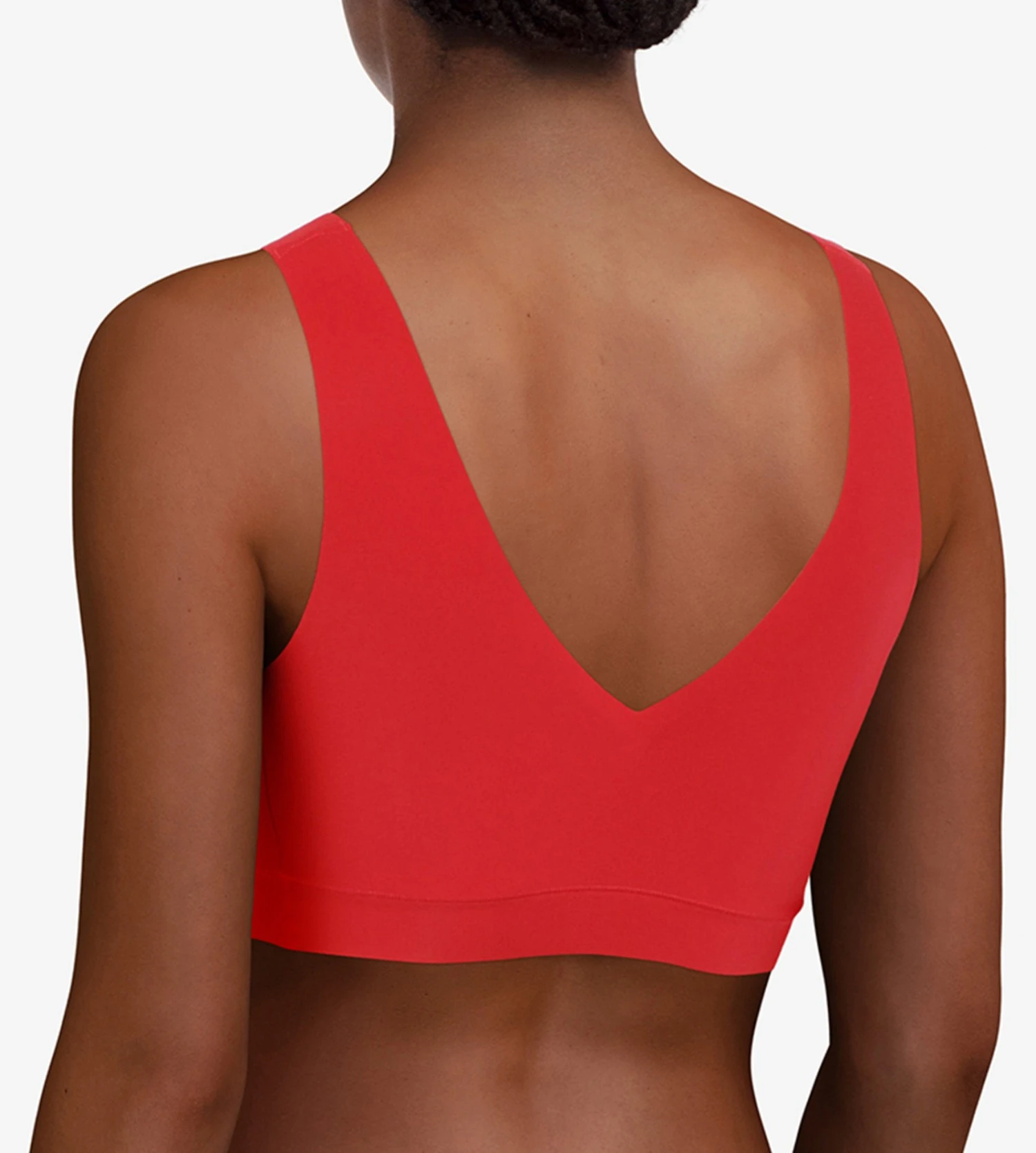 Chantelle Brassière Coques SoftStretch Rouge Coquelicot 2 Chantelle Brassière Coques SoftStretch Rouge Coquelicot – Image 2