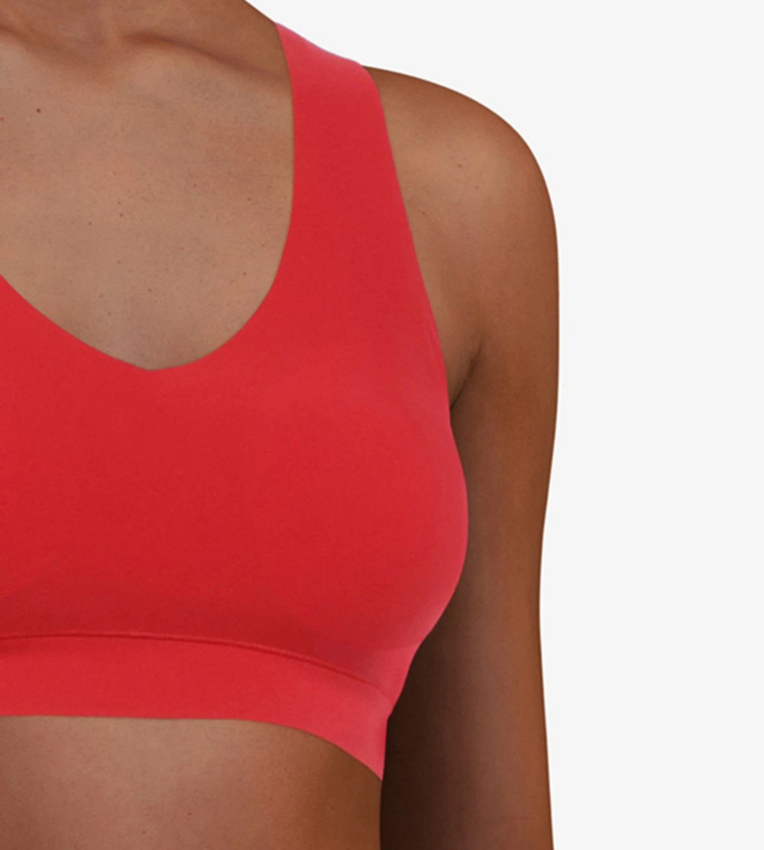 Chantelle Brassière Coques SoftStretch Rouge Coquelicot 3 Chantelle Brassière Coques SoftStretch Rouge Coquelicot – Image 3