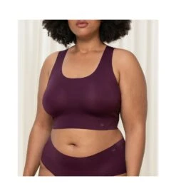 Triumph Brassière Sans Armatures Flex Smart Aubergine 9 Triumph Brassière Sans Armatures Flex Smart Aubergine -Sousvêtement Magasin brassiere flex smart 3391 aubergine 3