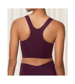 Triumph Brassière Sans Armatures Flex Smart Aubergine 10 Triumph Brassière Sans Armatures Flex Smart Aubergine -Sousvêtement Magasin brassiere flex smart 3391 aubergine 4