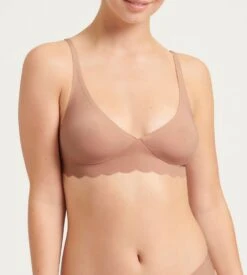 Sloggi Brassière Zéro Microfibre Cameo Brown -Sousvêtement Magasin brassiere zero microfibre cameo brown 4