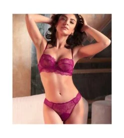 Soutien-gorge Corbeille Sublime En Dentelle Fuchsia Sublime -Sousvêtement Magasin corbeille sublime en dentelle fuchsia sublime 10